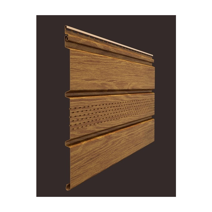 Софит Docke LUX T4 с центральной перфорацией, кедр